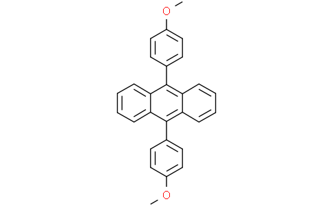 9,10-Bis(4-methoxyphenyl)anthraceneCas:24672-76-2