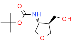 tert-butyl N-[(3R,4S)-4-(hydroxymethyl)tetrahydrofuran-3-yl]carbamate