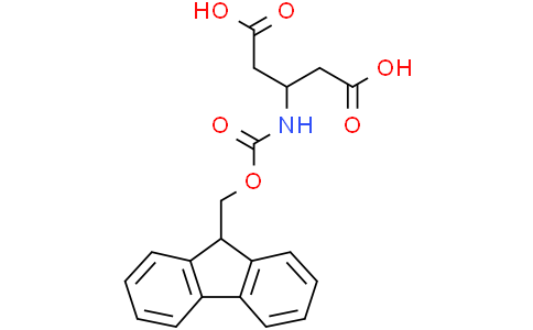3-({(9H-fluoren-9-yl)methoxycarbonyl}amino)pentanedioic acidCas:247217-28-3