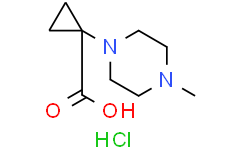 1-(4-methylpiperazin-1-yl)cyclopropanecarboxylic acid;dihydrochloride