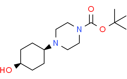 tert-butyl cis-4-(4-hydroxycyclohexyl)piperazine-1-carboxylate