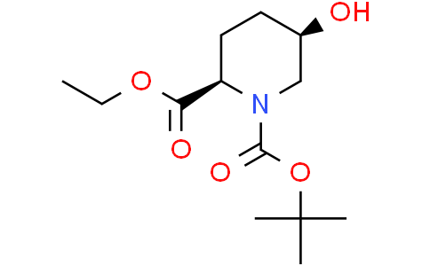 1-tert-butyl O2-ethyl cis-5-hydroxypiperidine-1,2-dicarboxylate