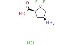 (1S，4S)-4-amino-2，2-difluoro-cyclopentanecarboxylic acid hydrochloride