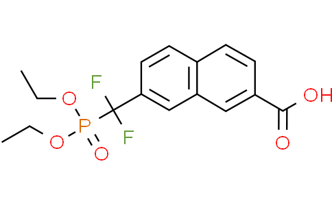 7-[diethoxyphosphoryl(difluoro)methyl]naphthalene-2-carboxylic acid