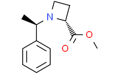 methyl (2R)-1-[(1R)-1-phenylethyl]azetidine-2-carboxylate