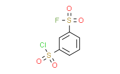 Benzenesulfonyl fluoride, 3-(chlorosulfonyl)-