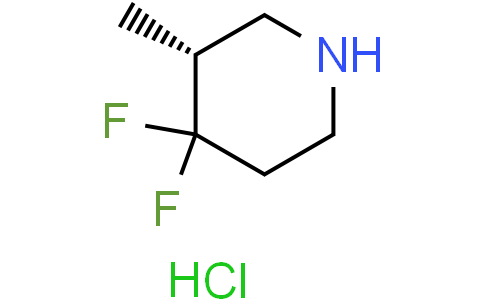 (3R)-4,4-difluoro-3-methyl-piperidine hydrochloride