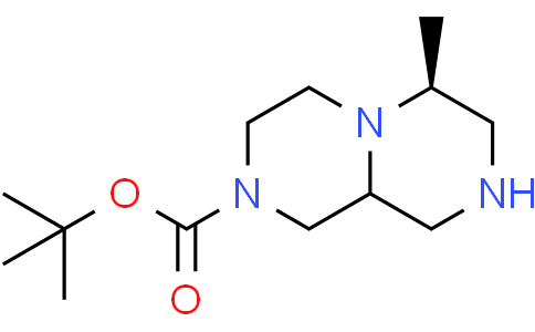 tert-butyl (6S,9aS)-6-methyl-1,3,4,6,7,8,9,9a-octahydropyrazino[1,2-a]pyrazine-2-carboxylate