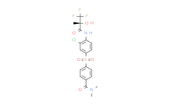 4-[[3-氯-4-[[(2R)-3,3,3-三氟-2-羟基-2-甲基-1-氧代丙基]氨基]苯基]磺酰基]-N,N-二甲基苯甲酰胺