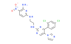 N6-[2-[[4-(2,4-二氯苯基)-5-(1H-咪唑-1-基)-2-嘧啶基]氨基]乙基]-3-硝基-2,6-吡啶二胺