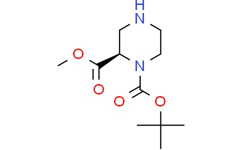 1-tert-butyl 2-methyl (2R)-piperazine-1,2-dicarboxylate