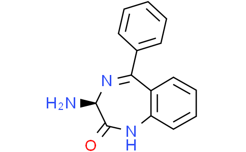(-)-(3S)-3-Amino-5-phenyl-1,3-dihydro-2H-1,4-benzodiazepin-2-oneCas:253135-95-4