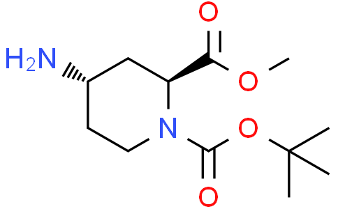 1-tert-butyl O2-methyl (2S,4S)-4-aminopiperidine-1,2-dicarboxylate