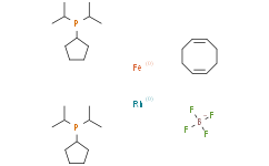 1，1'-双(二异丙基膦)二茂铁(1，5-环辛二烯)铑(I)四氟硼酸盐