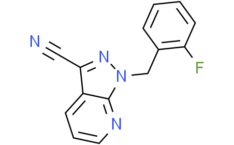 1-(2-fluorobenzyl)-1H-pyrazolo[3,4-b]pyridine-3-carbonitrile