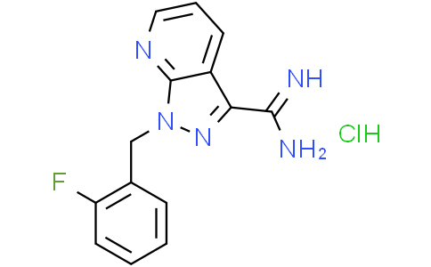 1-(2-Fluoro-benzyl)-1H-pyrazolo[3,4-b]pyridine-3-carboxaMidine hydrochloride