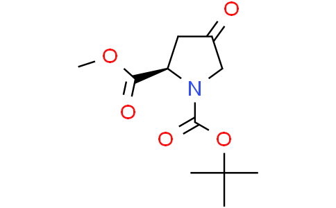 1-tert-butyl 2-methyl (2R)-4-oxopyrrolidine-1,2-dicarboxylate