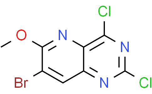 7-bromo-2,4-dichloro-6-methoxy-pyrido[3,2-d]pyrimidine