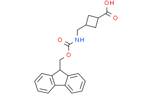 trans-3-[(9H-fluoren-9-ylmethoxycarbonylamino)methyl]cyclobutanecarboxylic acid