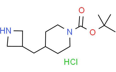 tert-butyl 4-(azetidin-3-ylmethyl)piperidine-1-carboxylate hydrochloride