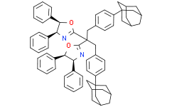 (4S,4'S,5R,5'R)-2,2'-(1,3-双(4-(金刚烷-1-基)苯基)丙烷-2,2-二基)双(4,5二苯基-4,5-二氢恶唑)