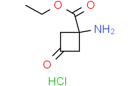 ethyl 1-amino-3-oxo-cyclobutanecarboxylate;hydrochloride
