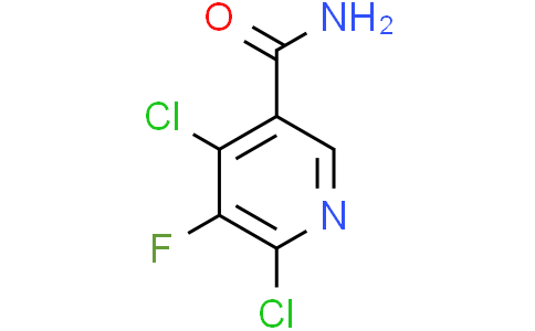 4,6-dichloro-5-fluoro-pyridine-3-carboxamide