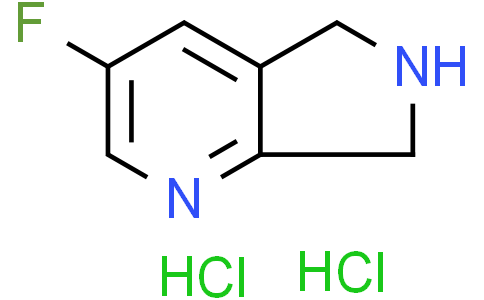 3-fluoro-6,7-dihydro-5H-pyrrolo[3,4-b]pyridine dihydrochloride