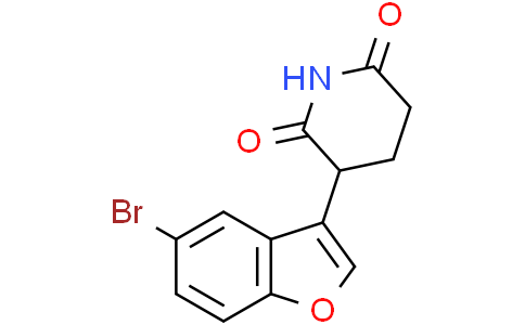 3-(5-bromobenzofuran-3-yl)piperidine-2,6-dione