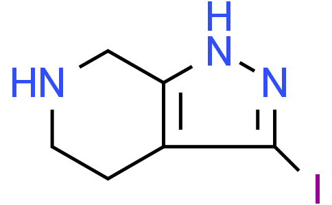 3-iodo-4,5,6,7-tetrahydro-1H-pyrazolo[3,4-c]pyridine