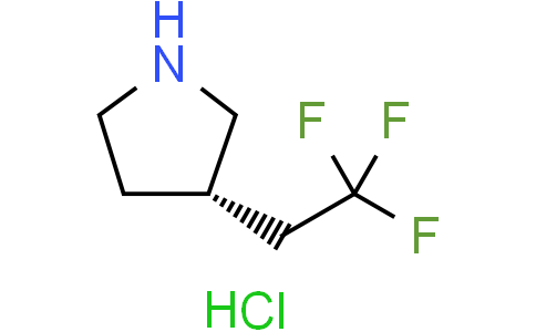 (3S)-3-(2,2,2-trifluoroethyl)pyrrolidine hydrochloride