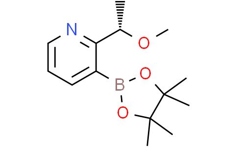 2-[(1S)-1-methoxyethyl]-3-(4,4,5,5-tetramethyl-1,3,2-dioxaborolan-2-yl)pyridine