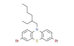 3，7-二溴-10-(2-乙基己基)-10H-吩噻嗪,95%