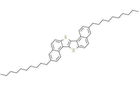 Naphtho[2,1-b]naphtho[1',2':4,5]thieno[2,3-d]thiophene, 3,10-didecyl-Cas:2648594-24-3