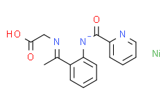 [N-[1-[2-(吡啶甲酰氨基)苯基]亚乙基]甘氨酸基]镍,≥96%
