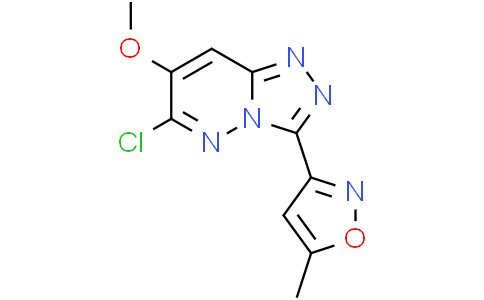 3-(6-chloro-7-methoxy-[1,2,4]triazolo[4,3-b]pyridazin-3-yl)-5-methyl-isoxazole
