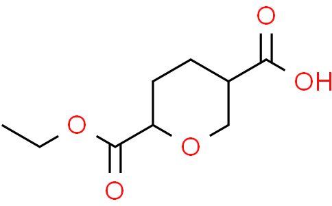 6-ethoxycarbonyltetrahydropyran-3-carboxylic acid