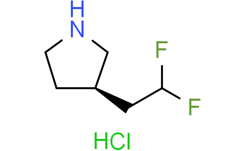 (R)-3-(2,2-difluoroethyl)pyrrolidine hydrochloride