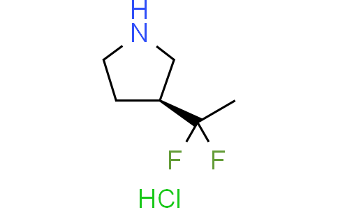 (S)-3-(1,1-difluoroethyl)pyrrolidine hydrochloride