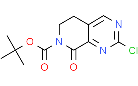 tert-butyl 2-chloro-8-oxo-5,6-dihydropyrido[3,4-d]pyrimidine-7-carboxylate
