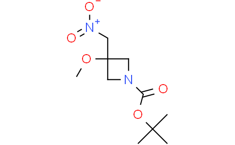 tert-butyl 3-methoxy-3-(nitromethyl)azetidine-1-carboxylate