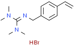 N-[(4-乙烯基苯基)甲基]-N， N， N′， N′-四甲基氢溴酸胍盐