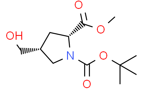 1-tert-butyl O2-methyl cis-4-(hydroxymethyl)pyrrolidine-1,2-dicarboxylate