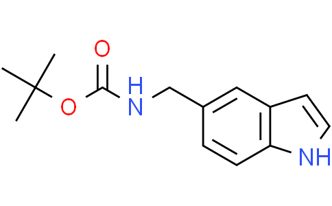 tert-Butyl ((1H-indol-5-yl)methyl)carbamateCas:267875-62-7