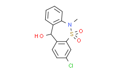 3-氯-6，11-二氢-6-甲基二苯并[c，f][1，2]硫氮杂卓-11-醇5，5-二氧化物,95%