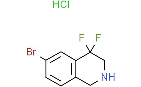 6-bromo-4,4-difluoro-2,3-dihydro-1H-isoquinoline hydrochloride