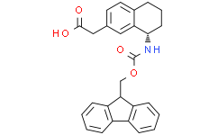 (S)-2-(8-((((9H-芴-9-基)甲氧基)羰基)氨基)-5,6,7,8-四氢萘-2-基)乙酸