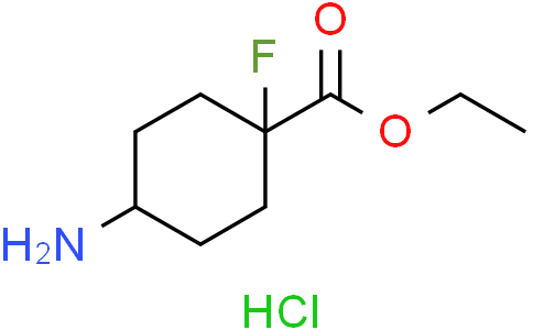 ethyl 4-amino-1-fluoro-cyclohexanecarboxylate hydrochloride