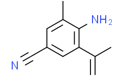 4-氨基-3-甲基-5-(丙-1-烯-2-基)苯甲腈