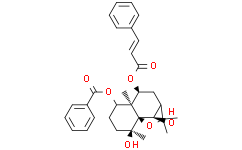 1b-Benzoyl-8a-cinnamoyl-4a,5a-dihydroxydihydroagarofuran